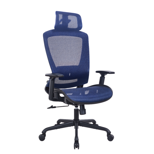 Flow PLUS – Ergonomic Mesh Chair Blue