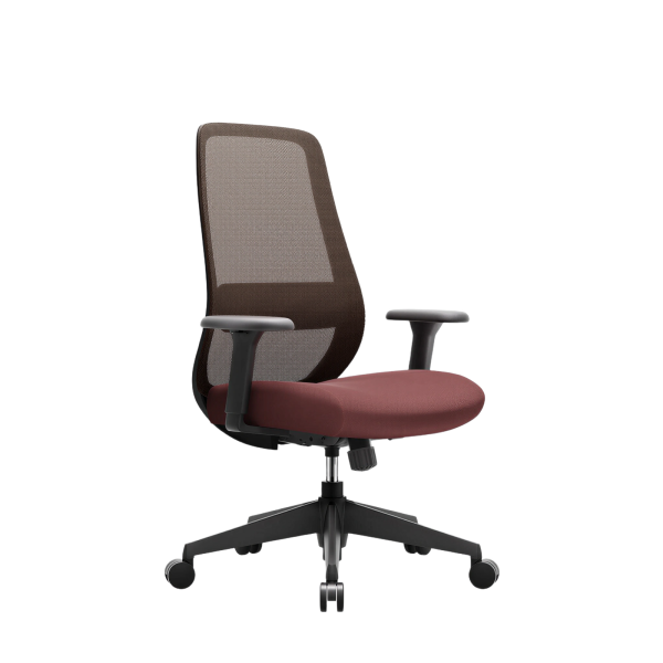 Mova LITE – Mid-Back Task Chair Maroon