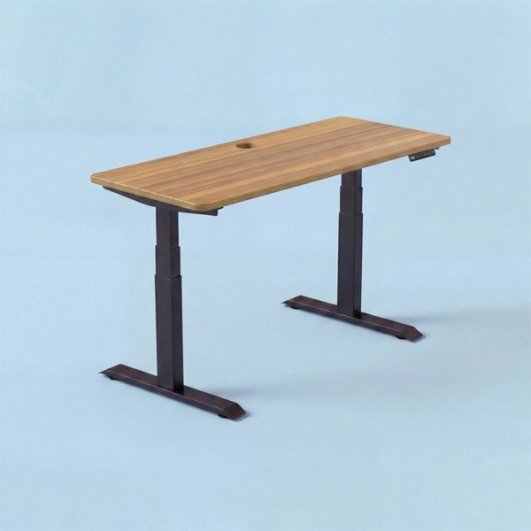 Rectangular Columns Standing Desk – JOY Solid