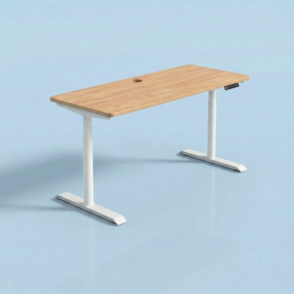 Round Columns Standing Desk – JOY Solid