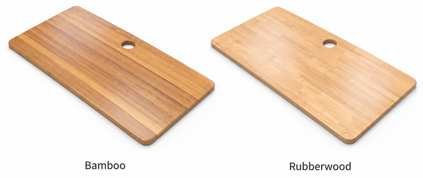 bamboo-vs-rubberwood-desk.png bamboo desk vs rubberwood desk desktop comparison